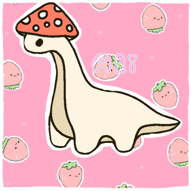 Strawberry dino