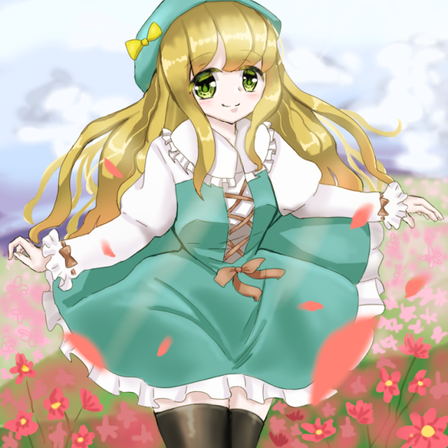 お花畑2 Ibispaint