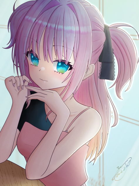 ハーフツインワンショルダー