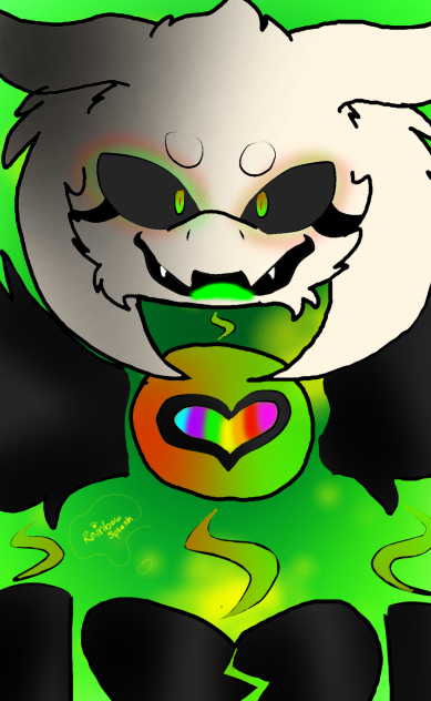 Asriel Dreemurr Undertale Speedpaint