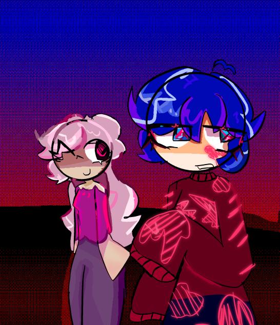 Polly and bluebell are so happi!!