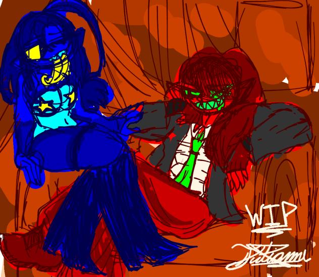 BL X RM (Blue Lady X Red Man)