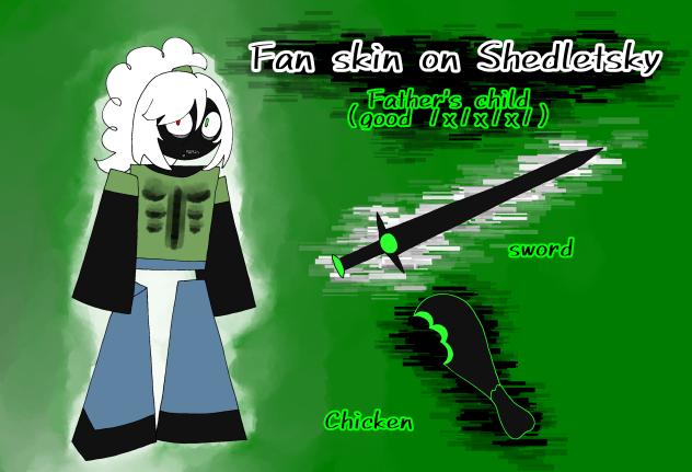 Fan skin on Shedletsky