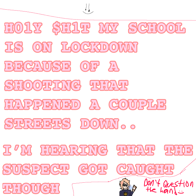 Srry if it sounds like I’m overreacting