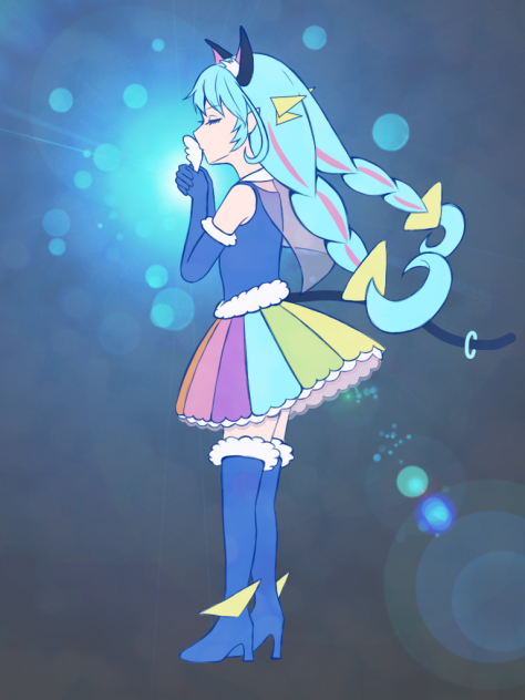煌めく星の力で Ibispaint
