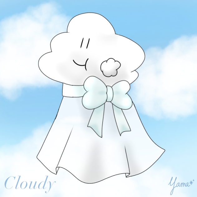 てるてるぼうずシリーズ くもり