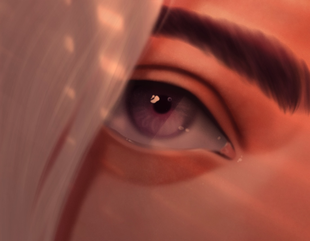 Eye digital painting- Art Study VER. 2