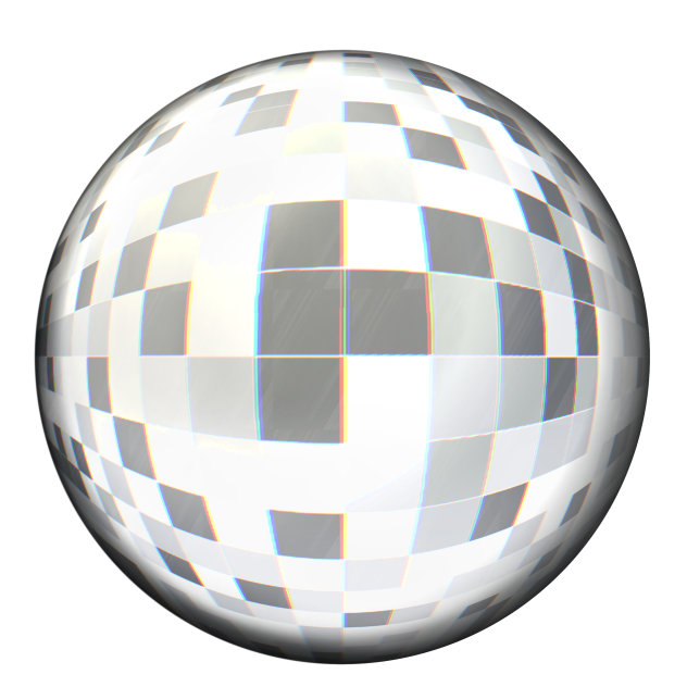 Retro Disco Ball 02
