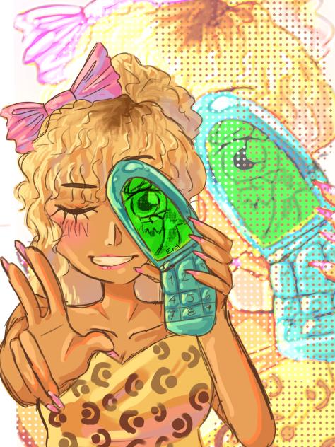 🎀📱