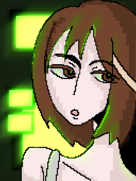 Lain, Pixel art practice