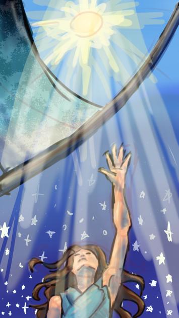 Winter guard painting