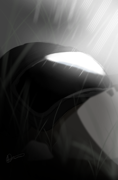 Military Helmet Painting (Black)