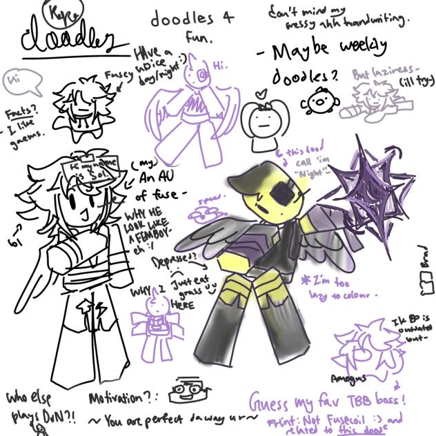Mah first doodles