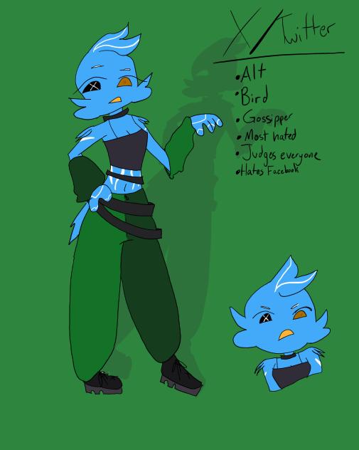 X or Twitter my version-Oc