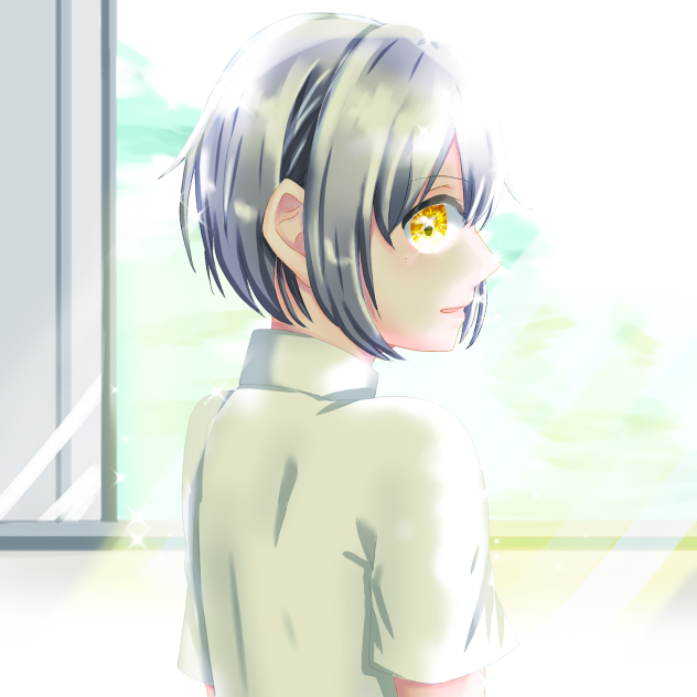 窓辺の少年