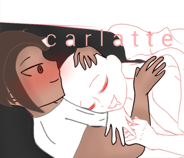 Sleeping couples collab - ibisPaint