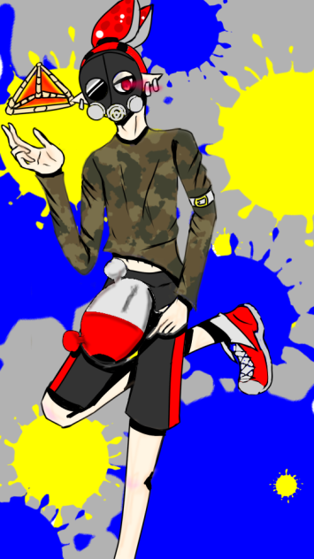 スプラトゥーンタコマスクボーイ