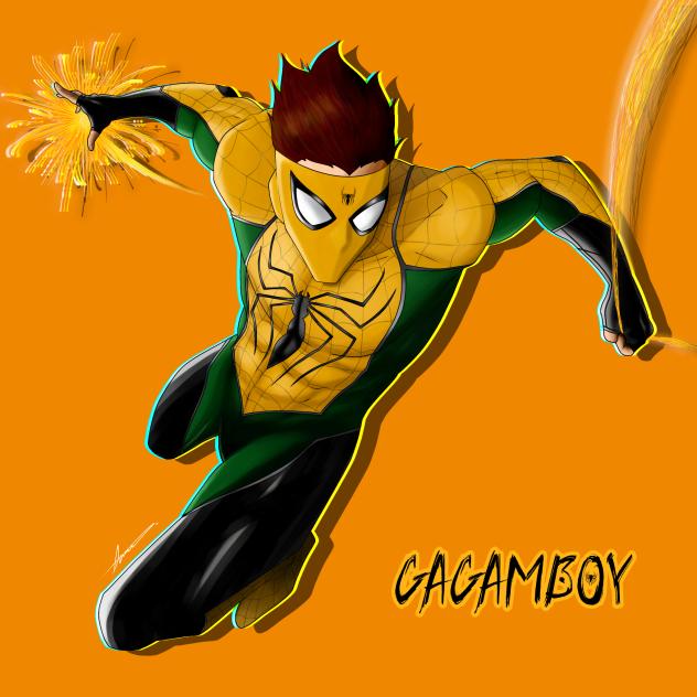 Gagamboy Spider-Man style