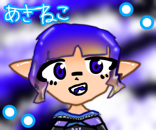 ゲームのアバター(スプラトゥーン)