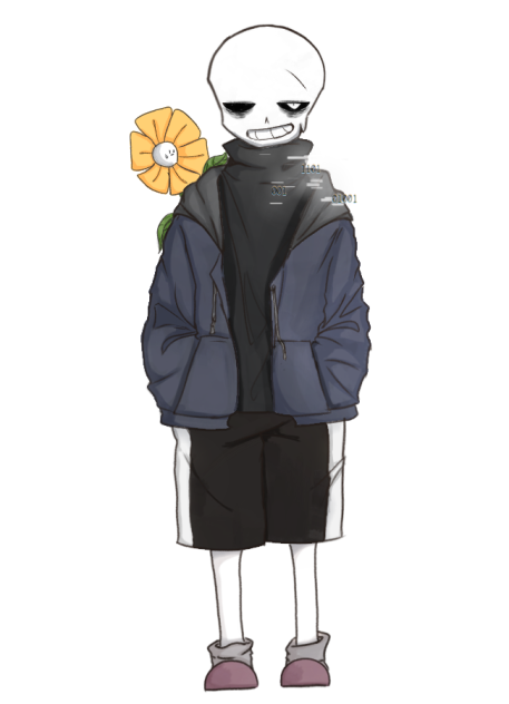 Disorder sans (2차 창작된 샌즈입니다)