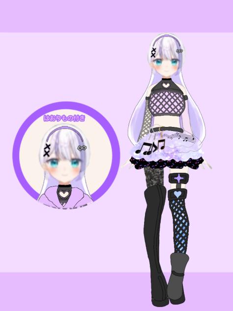 音ノ乃ののちゃん　アイドル衣装