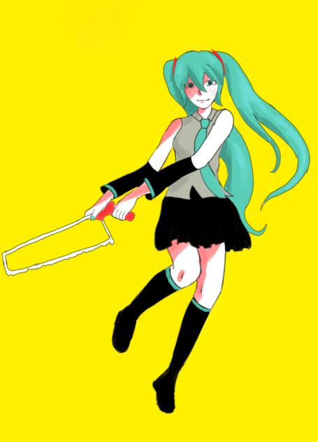 Hatsune miku butchers vanity
