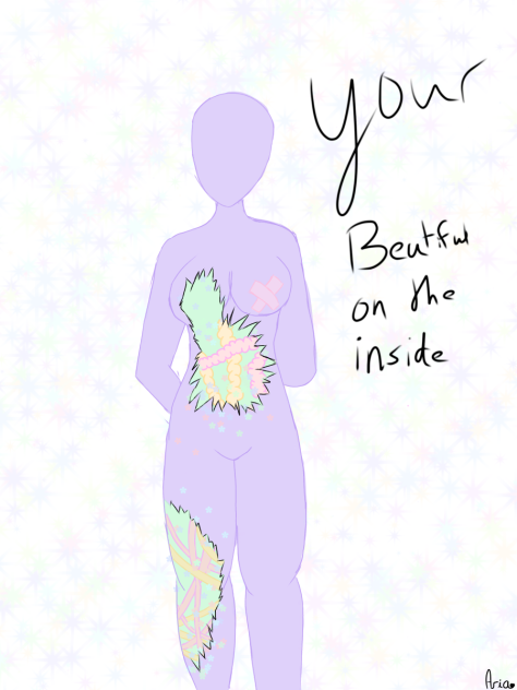 beautiful on the inside - ibisPaint