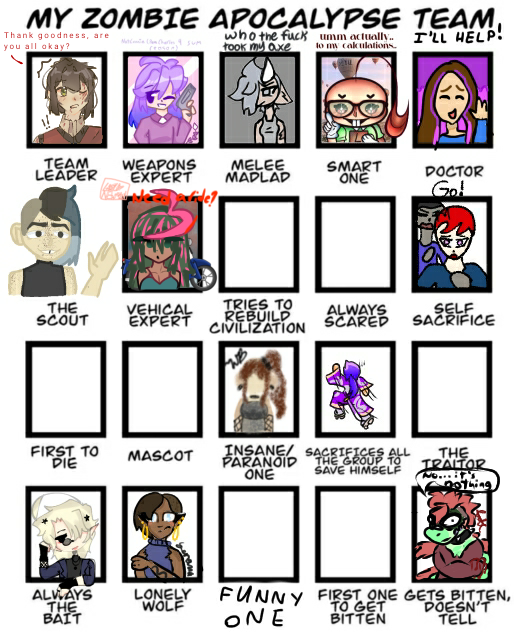 zombie apocalypse collab