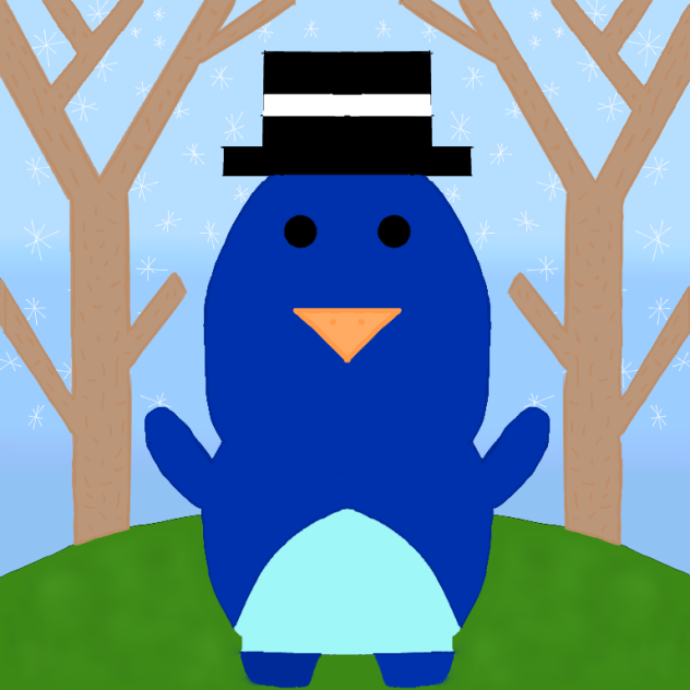 The Penguin in the hat