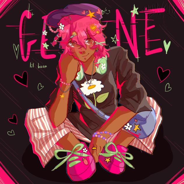 💖🌈Doodle of the lil bean 🤏💖
