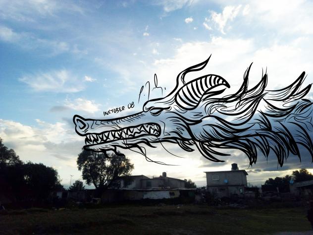 Dragon de Nubes Paraidolia