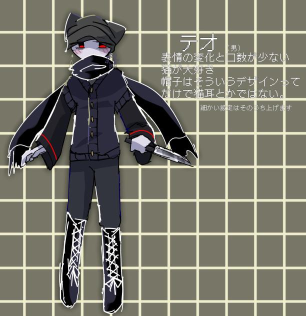 オリキャラのキャラデザ