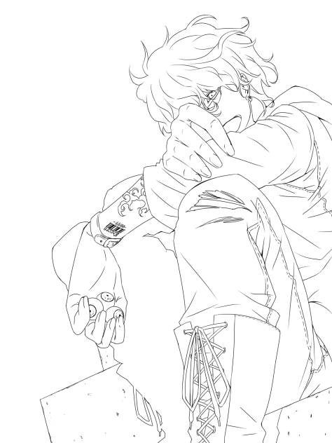 ★義眼遊び★(線画)