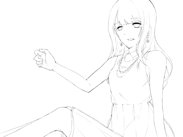 無題⭐️線画