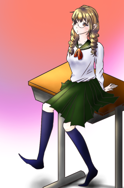 眼鏡っ娘
