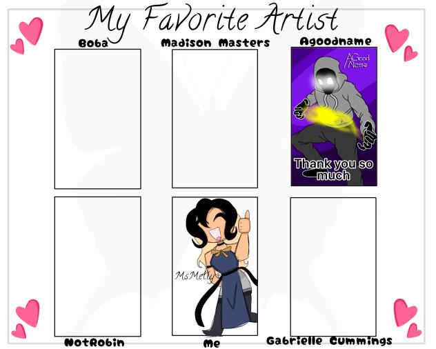 MsMelly’s favourite artists