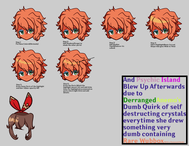 Simple Hair Shading Tut