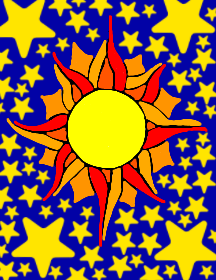 Sonne 🌞 und Sterne 🌟