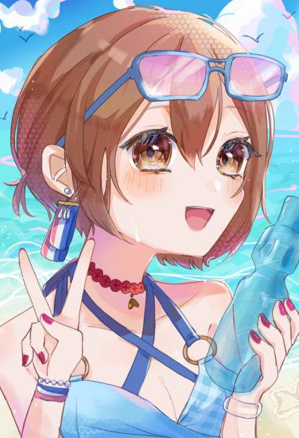 こっち向いて！