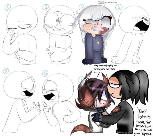 Crying collab - ibisPaint