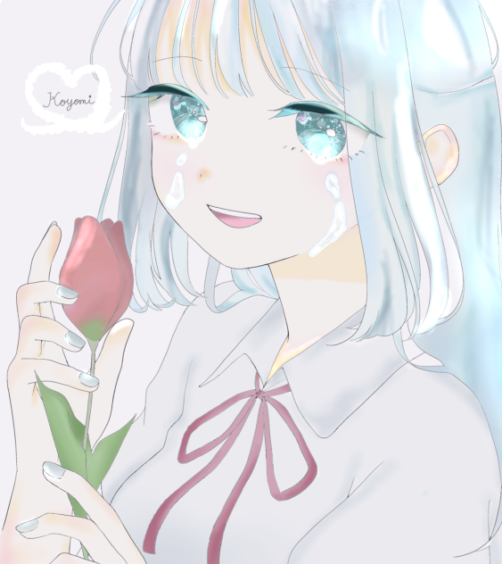一輪の　薔薇　🌹