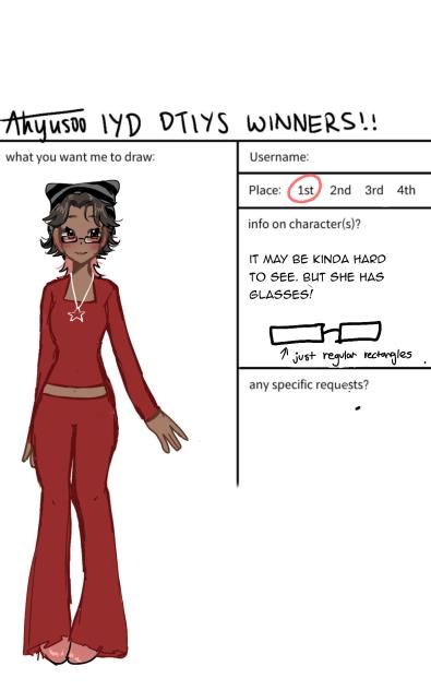 Ahyusoo prize sheet!