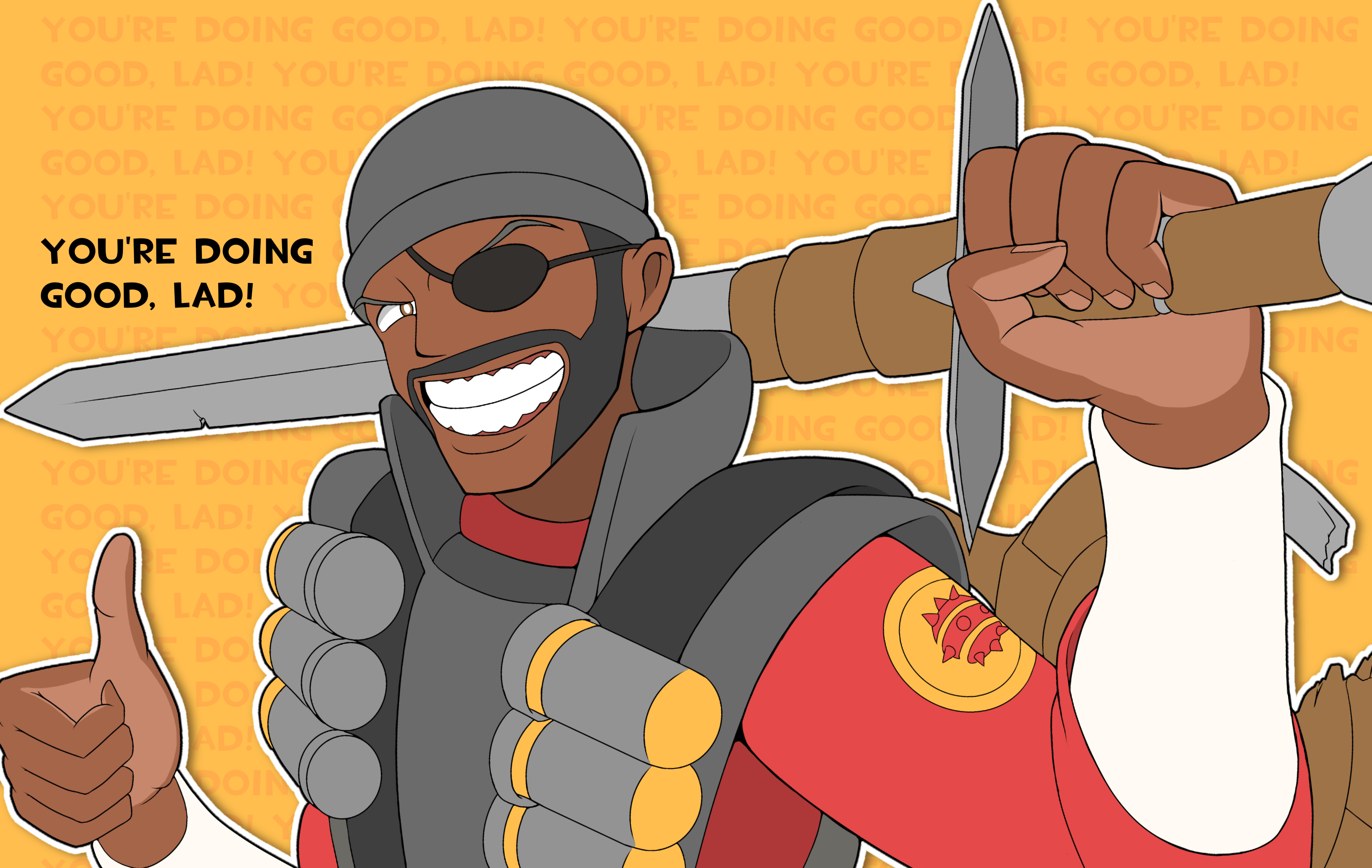 TF2 Demoman - ibisPaint