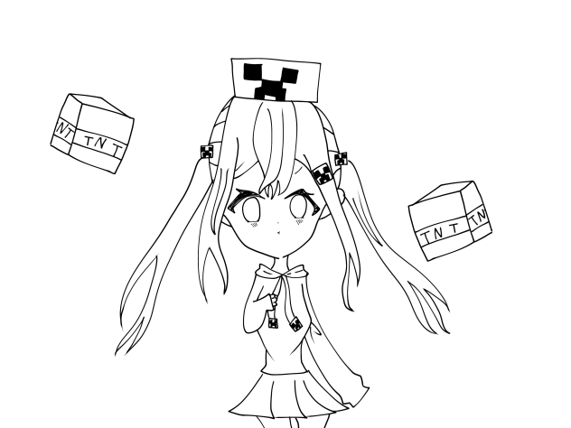 パークリちゃん　線画