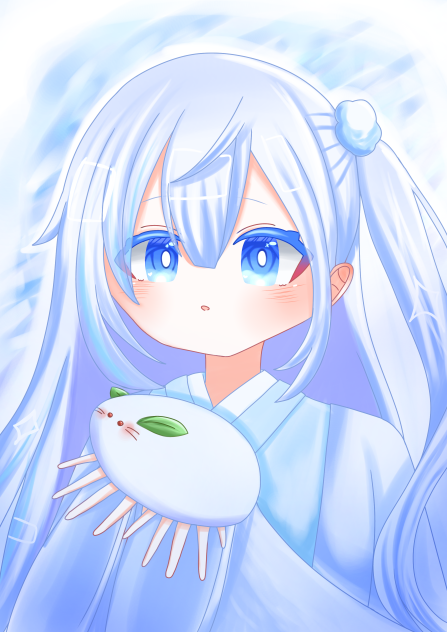 「雪の中で…」