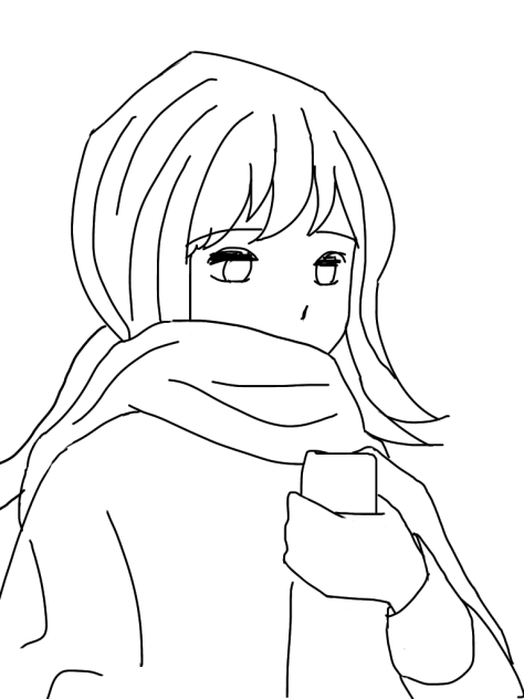 無題628 線画