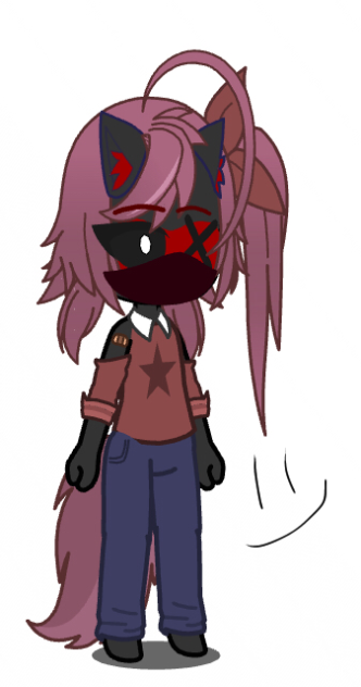 Fnaf oc (colors and Gacha version)