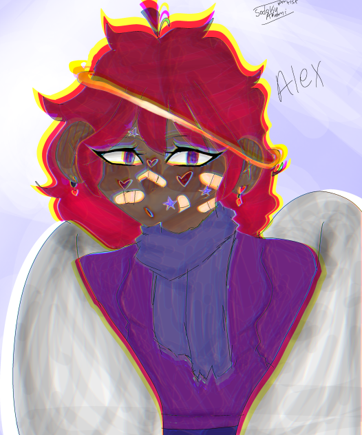 I made A character - ibisPaint
