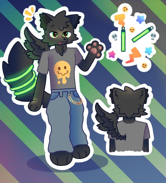 ⭐🖤💚⚡