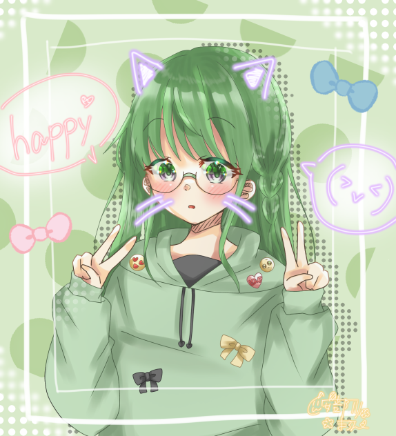 プリクラ風♪